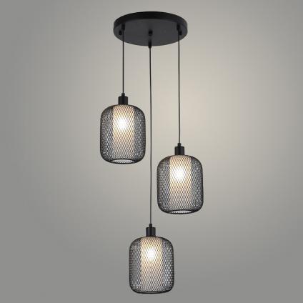 Подвес MDG40588/3HQ BK+WT черный/белый 3х60W E14 h1200, 24